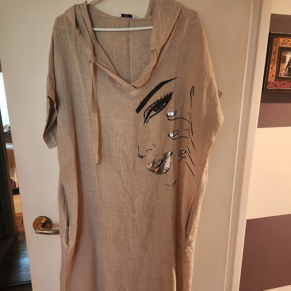 OVER-SIZED FAB DRESS